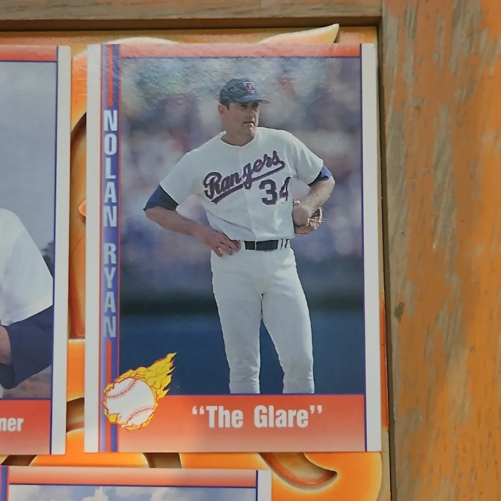 1991 Pacific Trading Cards Nolan Ryan 5 pack #76/#69/#94/#87/#107